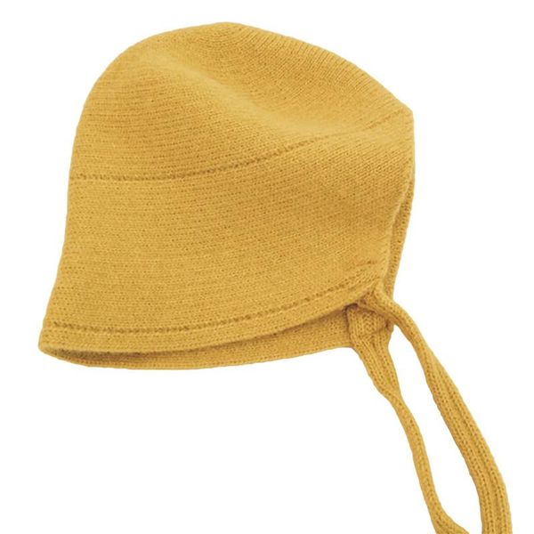 

новая принцесса зимняя детская шапка для девочек вязаные милые теплые дети beanie baby bonnet enfant cap winter kids hat 1 шт, Yellow