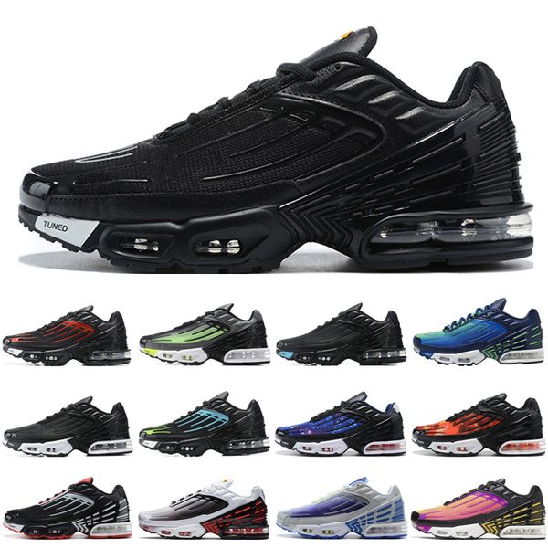 

classic black with white tn 3 running shoes women mens purple nebula hyper violet dark red orange sky sneakers trainers taquets scarpe