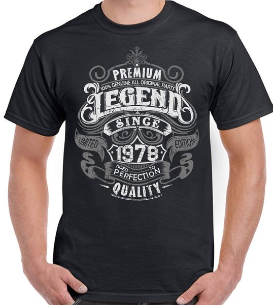 

premium legend since 1978 40th birthday mens funny 40 year old hoodie designers t shirts sweatshirt
