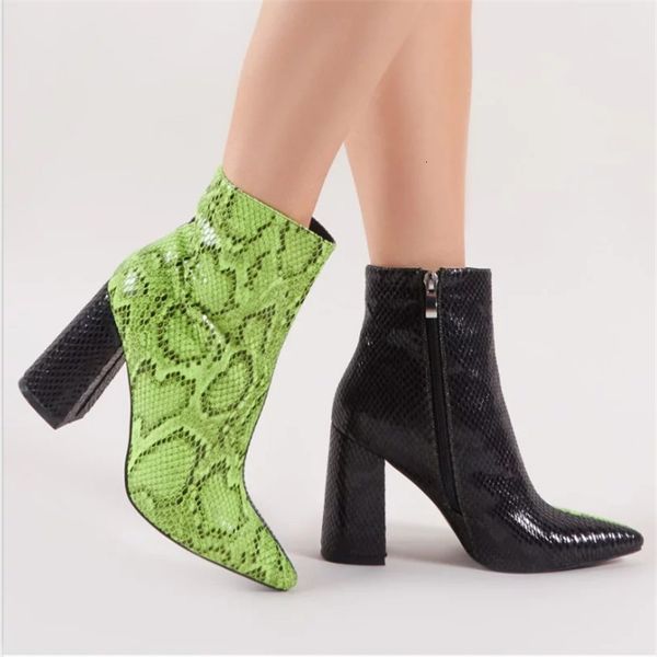 

2021 new to colours mixed high heels boots simple women's fashionable shoes h06l, Black