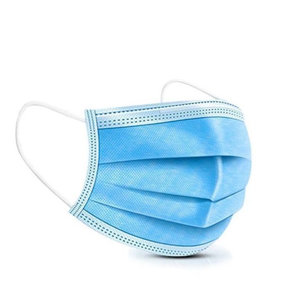 

ready ship/disposable 3-ply anti in stock to dust /non woven face mask 3 ply earloops