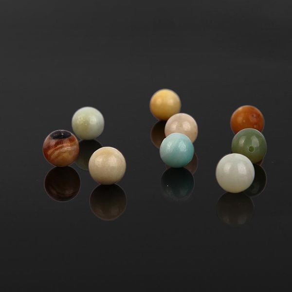 

amazonite stone beads for jewelry making 4 6 8 10 12mm pearl gem loose beads bracelet diy necklace spacer strand be jllhko