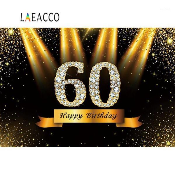 

shiny gold spotlight happy 60 50 40 30th birthday party stage celebration p background pgraphy backdrop pcall1