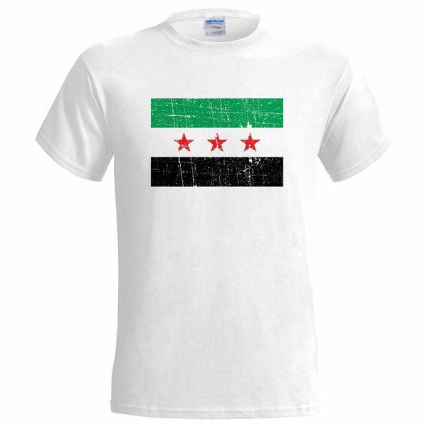 

summer fashion syrian national coalition distressed look flag mens syria summer sport hooded sweatshirt hoodie men t shirt