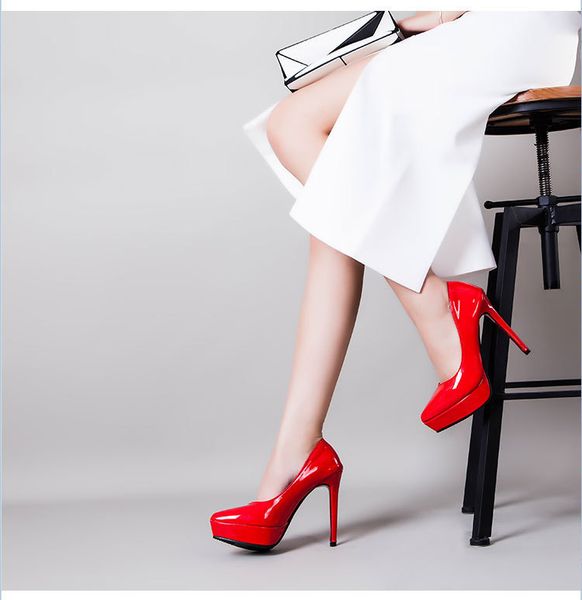 

women heels female high heels thick heel party lj201113, Black