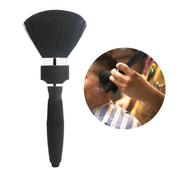 

barber neck hair dusters brush makeup face cleaning brushes super soft bristles hairbrush hair sweep brush hair jlllvg, Silver