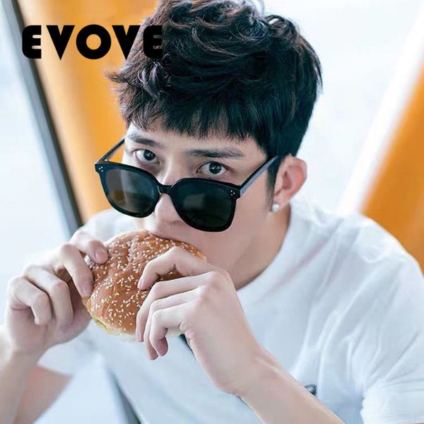 

evove korean fashion brand sunglasses glasses sun polarized polaroid designer for women black male mens inhsa, White;black