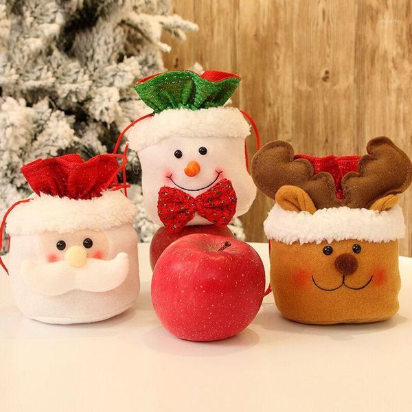 

christmas decorations candy party gift bag decoration xmas storage packing wrapper supplies decora adornos de navidad kids 41
