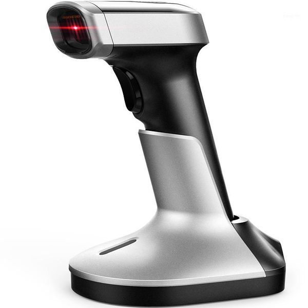 

1d wireless barcode scanner with charging base1