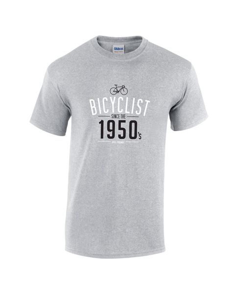 

новое лето высокого качества tee shirt велосипедист с 1950 t-shirt mens подарка дня рождения printed cycl футболка спорта с капюшоном hoodie
