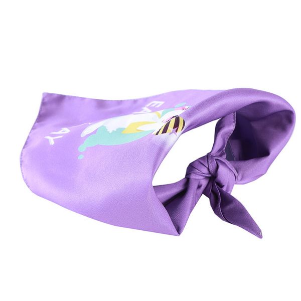 Cão de Páscoa Bandana Dupla Feliz Easter Egg Bunny Impresso Triângulo Babates Pet Lenço para Cães Médios para Grandes Hha3531