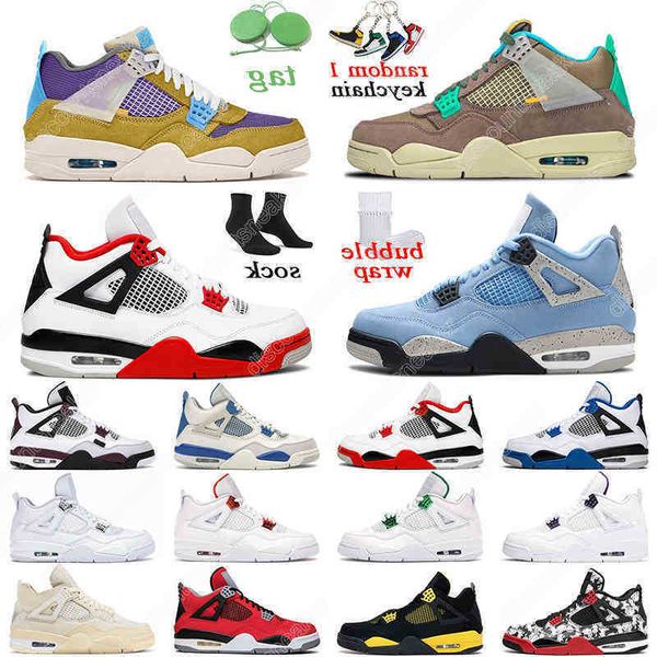 

og jumpman 4s desert moss basketball shoes for men women university blue white oreo taupe haze bred sail court purple mens m6x8, Black