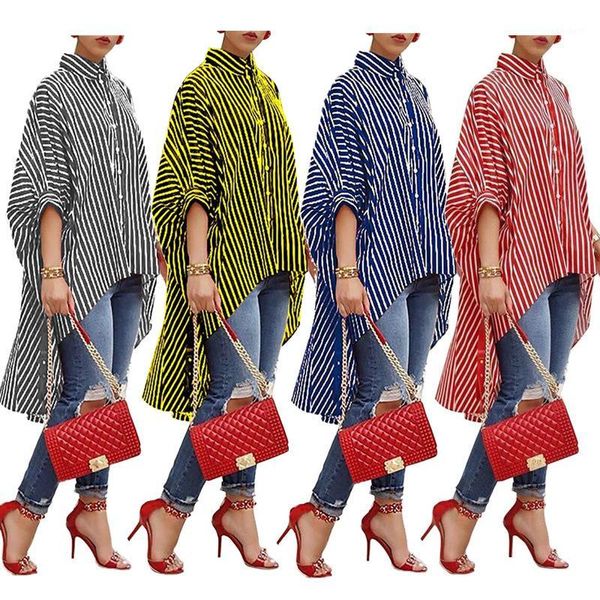 

ethnic clothing style african women dashiki fashion stripe printed casual dress shirt size s  l xl xxl t50351, Red