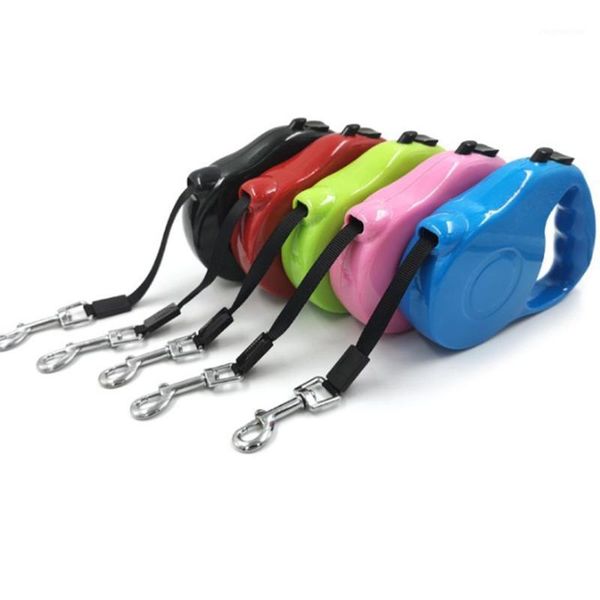 

dog collars & leashes automatic retractable leash adjustable traction rope nylon belt dogs lead extending pet running leashes1
