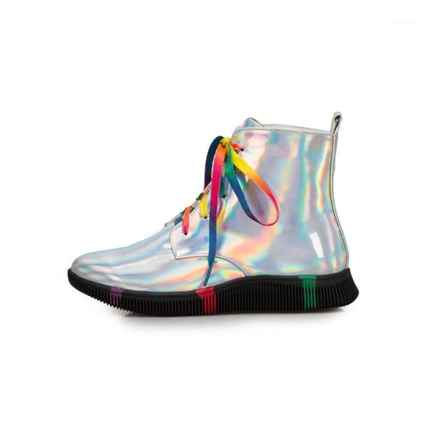 

goth 2020 pocket motorcycle boots women platform shoes womens ladies wedge botas punk goth boots women shoes1, Black