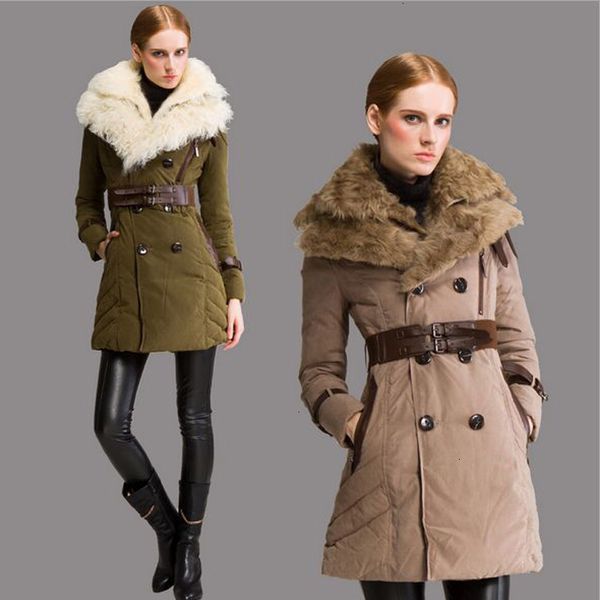 

winter for women duck white feather pascal coat thick big wool