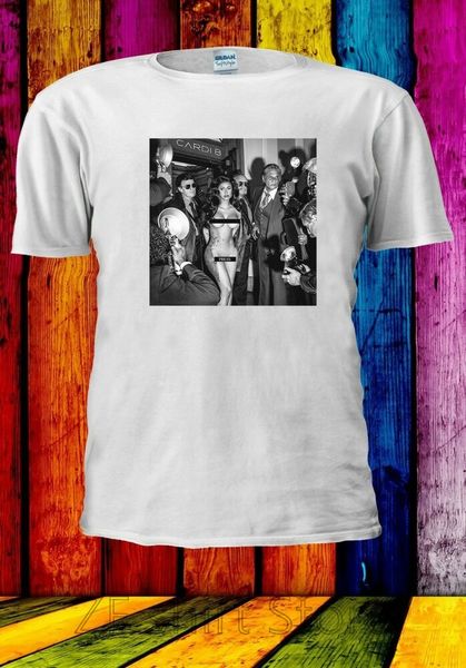 

cardi b нажмите новый альбом censored singer американский мужчины женщины унисекс футболка 2925 мужчин майка женская футболка спортивная с к