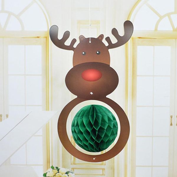 

christmas decoration reusable honeycomb ball supplies drop portable tissue hanging home diy office party paper ornaments1