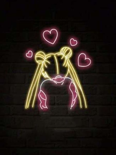 

neon sign for beauty girl heart back commercial beer lamp resterant light home decorate l store coffee impact attract light
