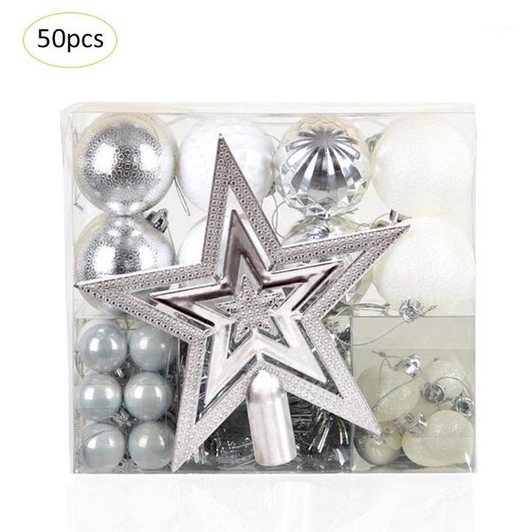 

christmas decorations 50pcs ball ornaments 20cm small shatterproof tree balls for holiday wedding party decoration1