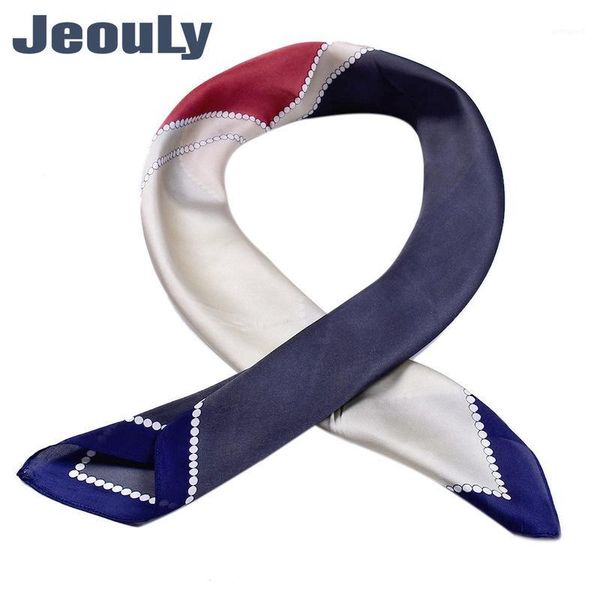 

scarves spring, summer, color matching, the plaid uv ms small square bump scarf spot wholesale decoration scarf1, Blue;gray