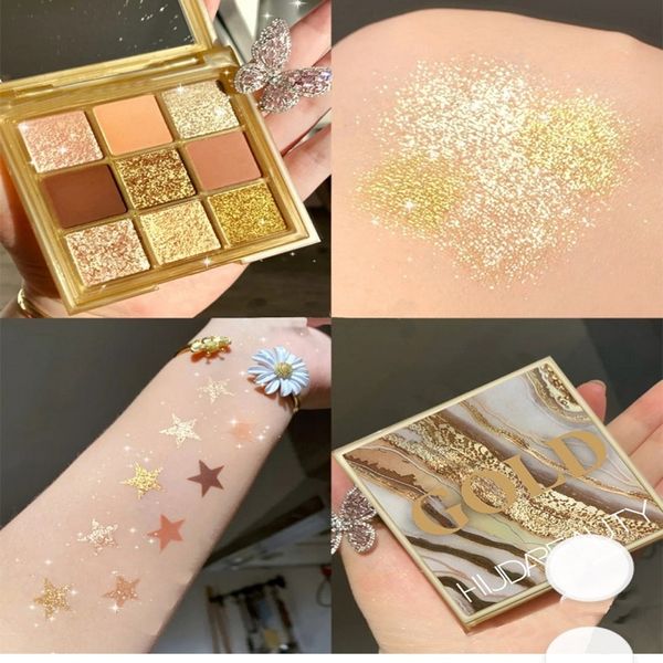 

brand maquillage beauty eyeshadow makeup eye shadow platette 9color in stock