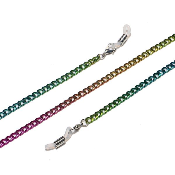 

2021 colorful glasses chain metal bead mask chain lanyard fashion sunglasses chain glasses accessories h bbyzdg