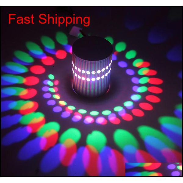 

creative led wall light wall lamp modern light fixture luminous lighting sconce 3w ac85-265v indoor decoration rgb/w/ww yqlyj