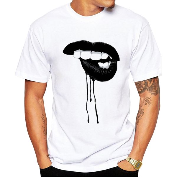 

teehub funny men t-shirt black lips printed tshirts short sleeve o-neck cool tee hipster sport hooded sweatshirt hoodie