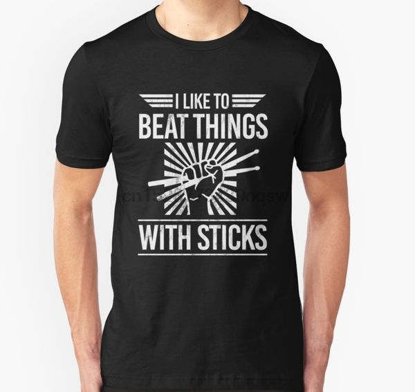 

short sleeve funny drummer i like to beat things with sticks slim fit tee women sport hooded sweatshirt hoodie t shirt