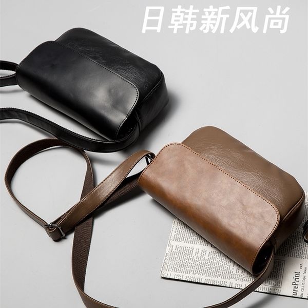 

fashion men pu leather shoulder bag fanny packs women messenger bags luxury business cross body chest bag purse handbags ly2202