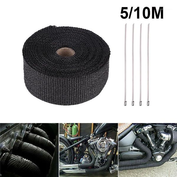 

thermal exhaust tape cover moto muffler wrap for virago 250 xvs 650 v star 650 vino dragstar 1100 motorcycle accessories1