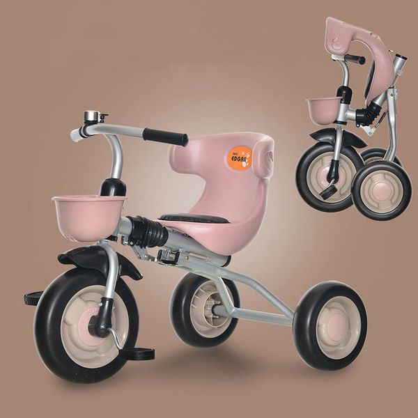 

strollers# baby bicycle foldable children's tricycle 1-3 years old stroller toddler kids bike 3 wheel