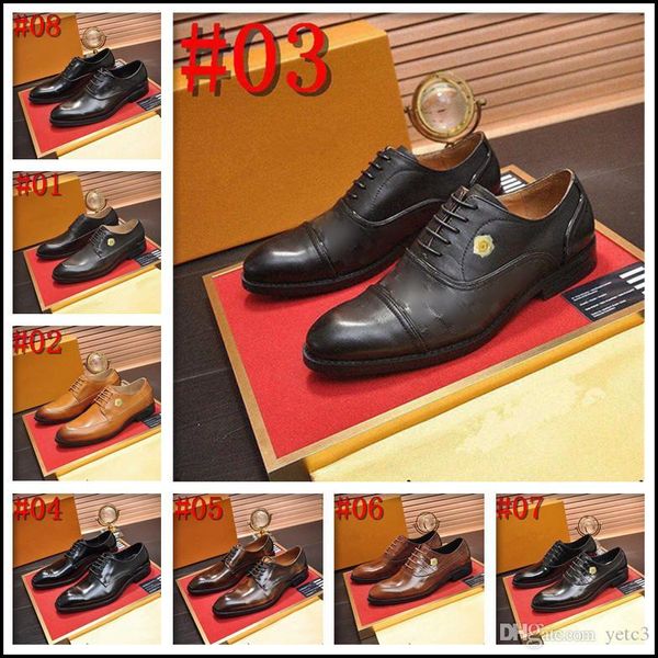 

l1 men's small shoes luxury dress casual shoe england business black trend soft noodles pointed men's shoes formal shoes men 22