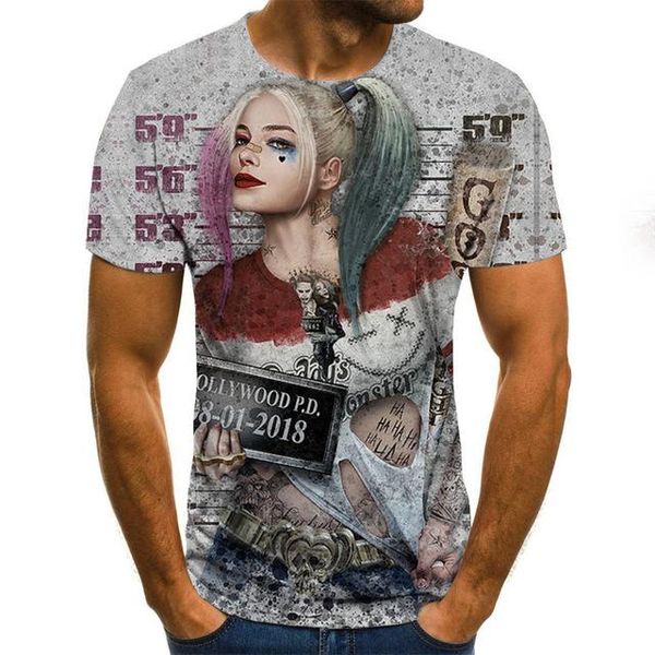 

3d zombie print horror 3d print shirts harajuku comics horror men clothing