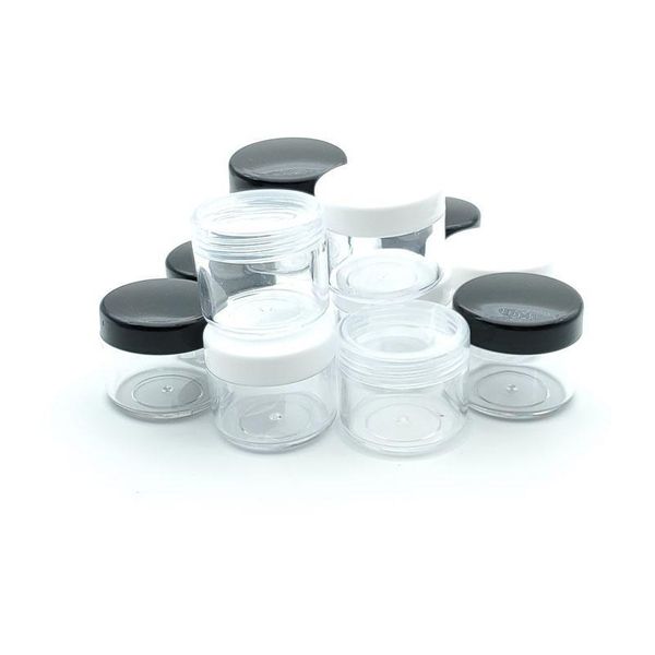 

5pcs lip balm container 2g / 3g / 5g / 10g 15g 20g empty plastic cosmetic jar eye sh jllojz