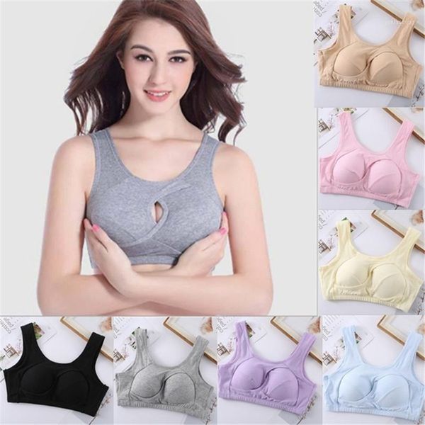 

gym clothing 2021 women sports bras posture corrector bra wireless back support push up fitness yoga underwear1, White;black