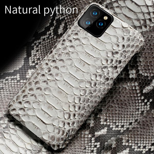 

подлинная python кожаный чехол для телефона iphone 11 pro 12 mini x xs max xr 5s 6 6s 7 8 plus se 2020 змеиной обложка