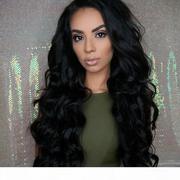 

100% virgin lace front human hair wigs baby hair preplucked natural hairline full lace wigs wave brazilian wig for black women, Black;brown