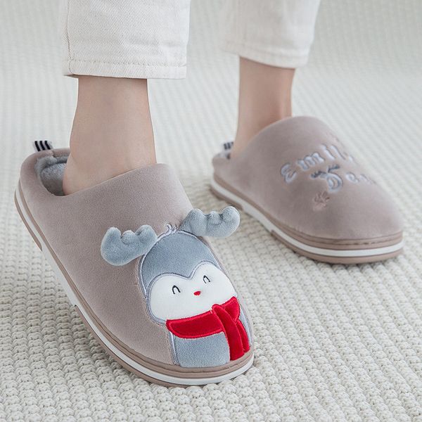 

2021 the new women's home slippers indoors beautiful slides cartoons hairy beds christmas soft flat shoes 7jmz, Black
