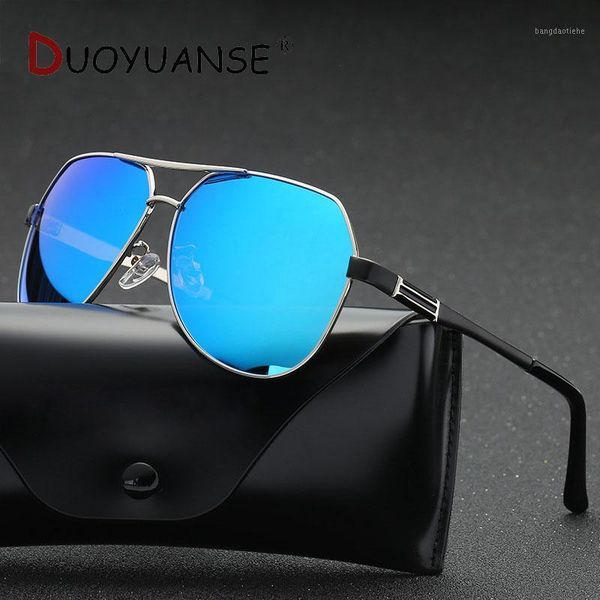 

duoyuanse fishing polarized sunglasses driver driving aluminium magnesium alloy fashion sun glases men male glasses 26921, White;black