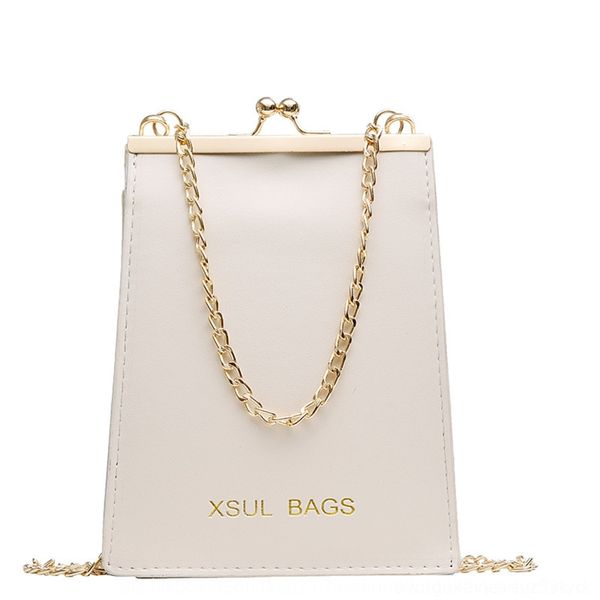 

8csbd chain hand summer messenger clip small ins box 2019 korean hand clip mouth small bag women's bag single shoulder zru1w
