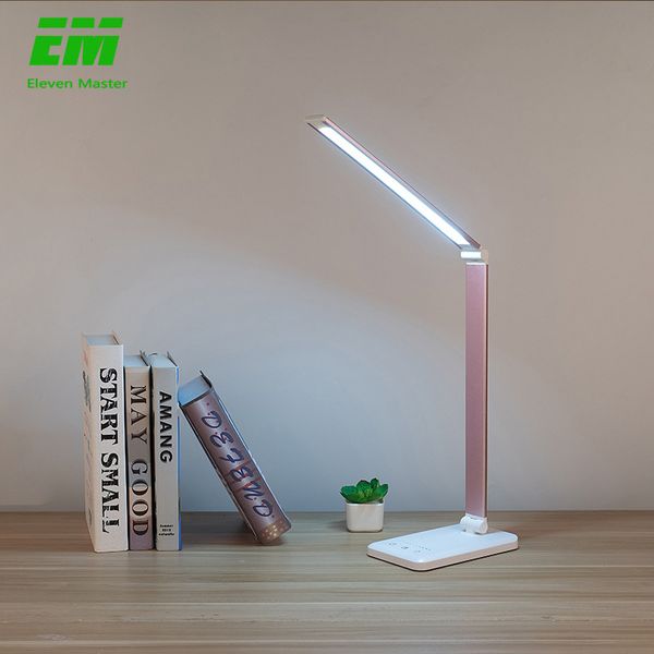 

6w eye care table lamp desk reading light dimmable adjustable flexible lighting led night lights wholesale zzd0007 q1127