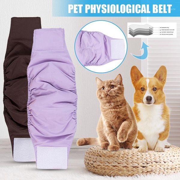 

reusable male pet dog diaper physiological pants breathable waterproof shorts c441