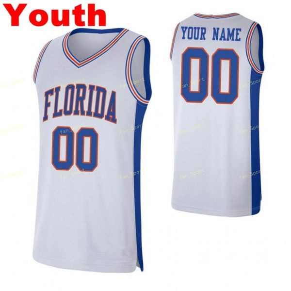 2021 Florida Gators College Basketball Jersey 3 Jalen Hudson 13 Joakim