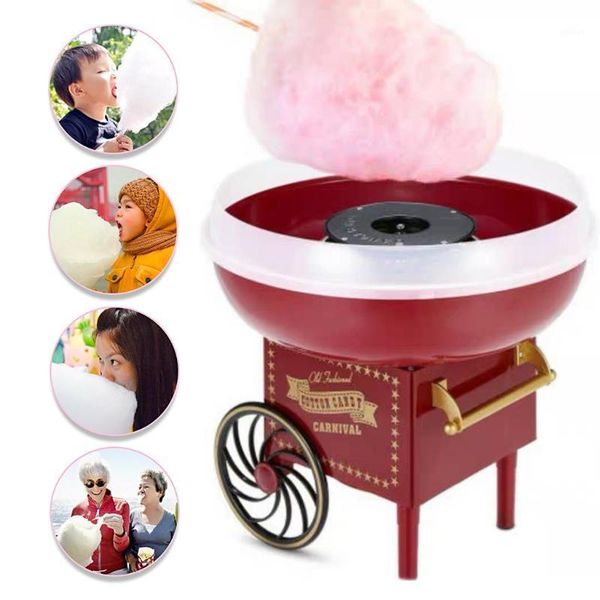

popcorn maker retro trolley cotton candy machine fashion mini floss home x9fe1