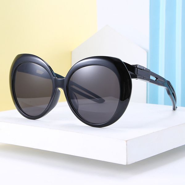 

2021 new vintage round oversize sunglasses women one piece eyeglasses for men outdoor shades oculos de sol feminino gafas 2146df, White;black