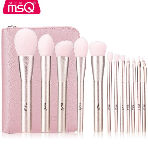 

makeup brushes fashion 12pcs set with matte texture ferrule handle powder eyebrow eyeshadow pincel maquiagem make up