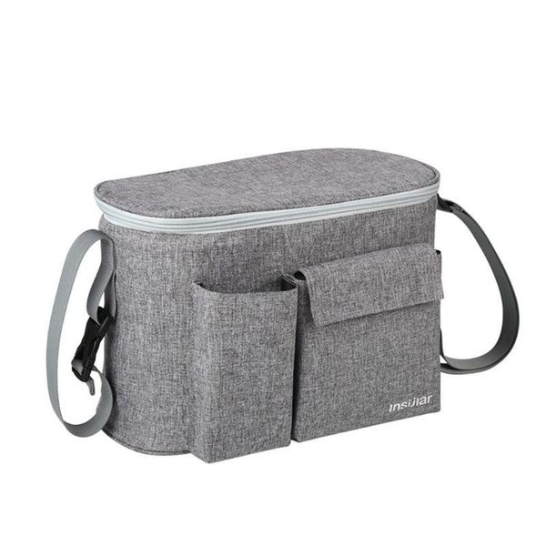 

baby stroller bag pram nappy organizer travel pushchair hanging milk bottle bag d0