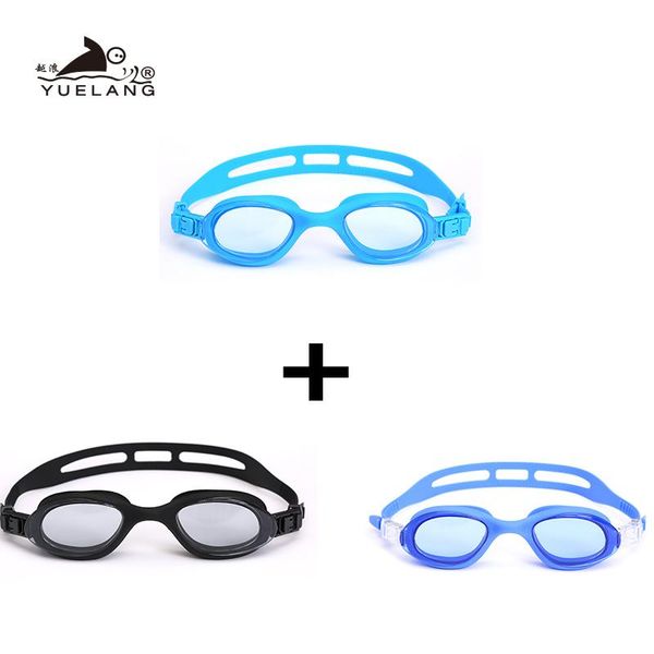 

3 шт. детские плавательные очки для очки для дайвинга очки регулируемые очки для плавания тянуть пряжку hd спортивные дети плавательные очки